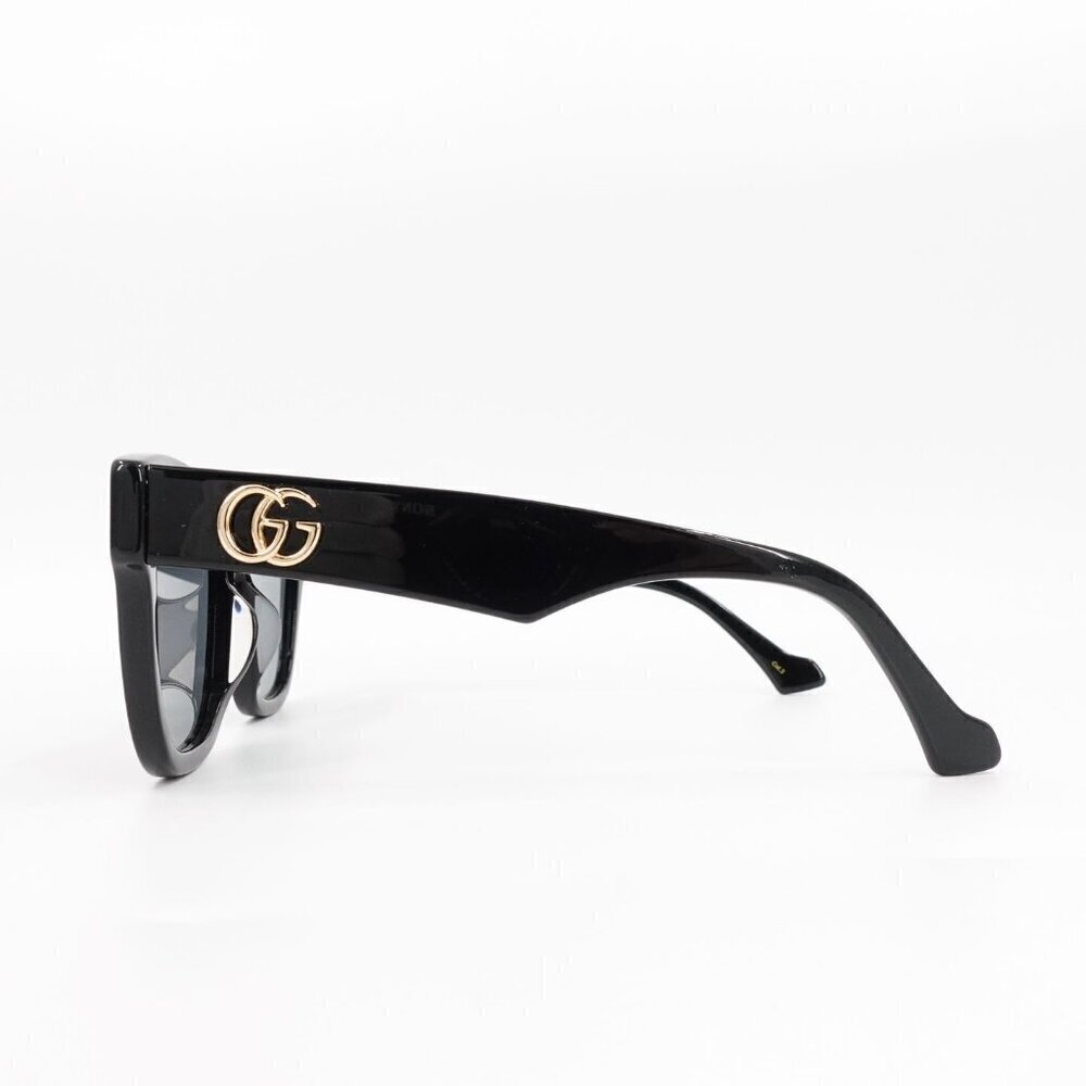 Gucci GG0998 Square Sunglasses Black Gray OS - Picture 3 of 15